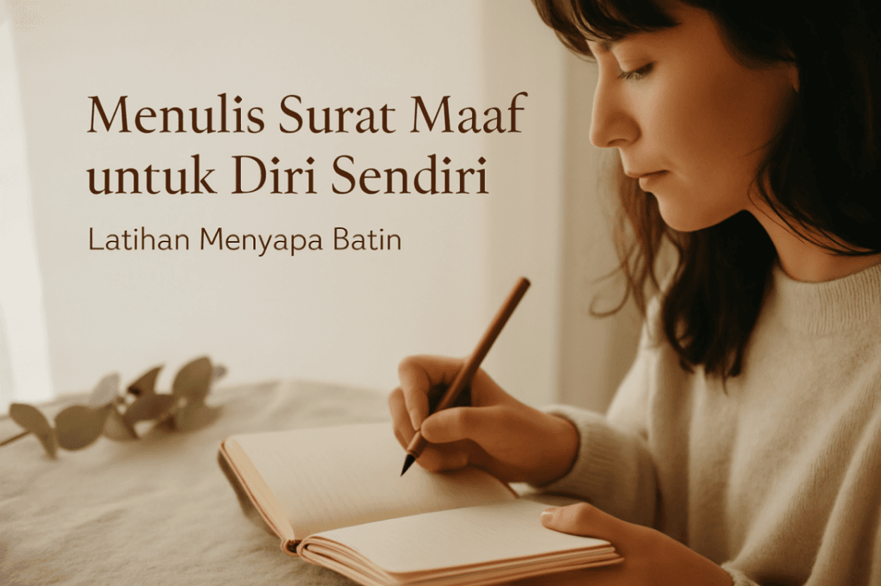 Cara Menulis Surat Maaf untuk Diri Sendiri yang Menyentuh & Menyembuhkan